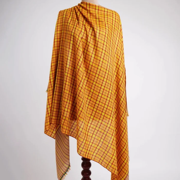 Handwoven Pure Pashmina Shawl from Kashmir