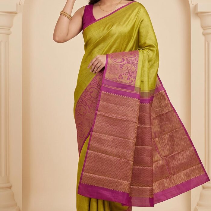 Kancheepuram Pure Silk Handloom Saree