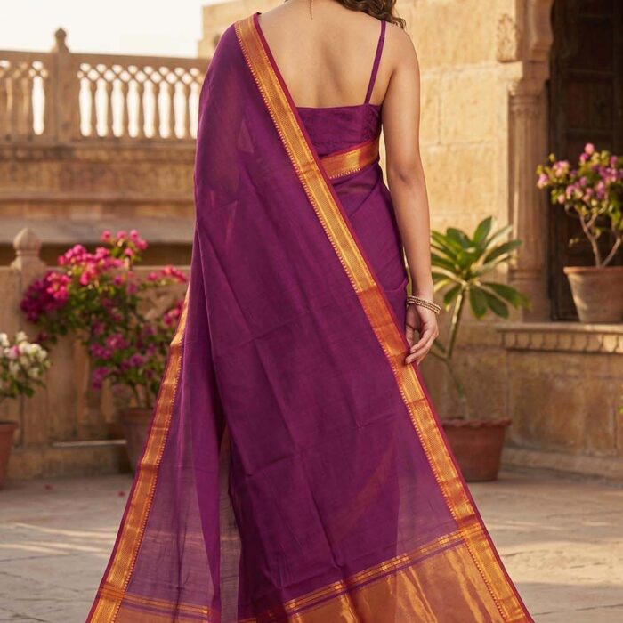 Mangalagiri Handloom Pure Cotton Saree